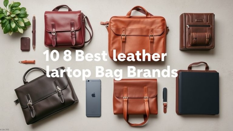 10 Best Leather Laptop Bag Brands [2026]