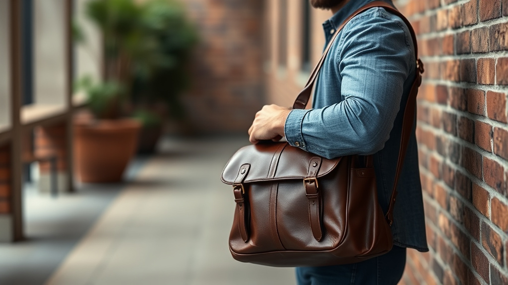 10 Best Leather Laptop Messenger Bag [2026]