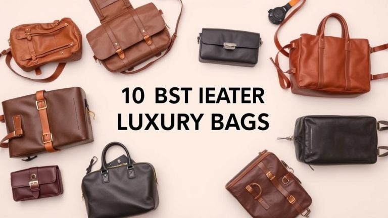 10 Best Leather Luxury Bags [2026]