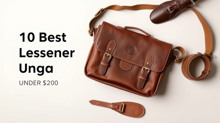 10 Best Leather Messenger Bag Under $200 [2026]