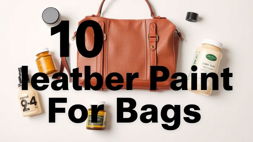 10 Best Leather Paint For Bags [2026]