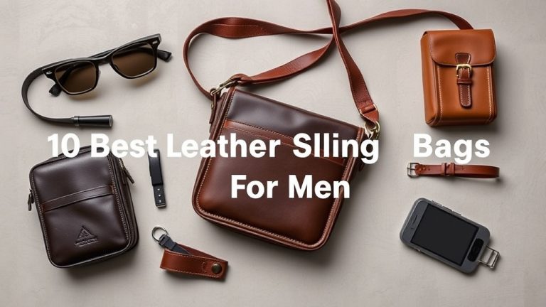 10 Best Leather Sling Bag For Men [2026]