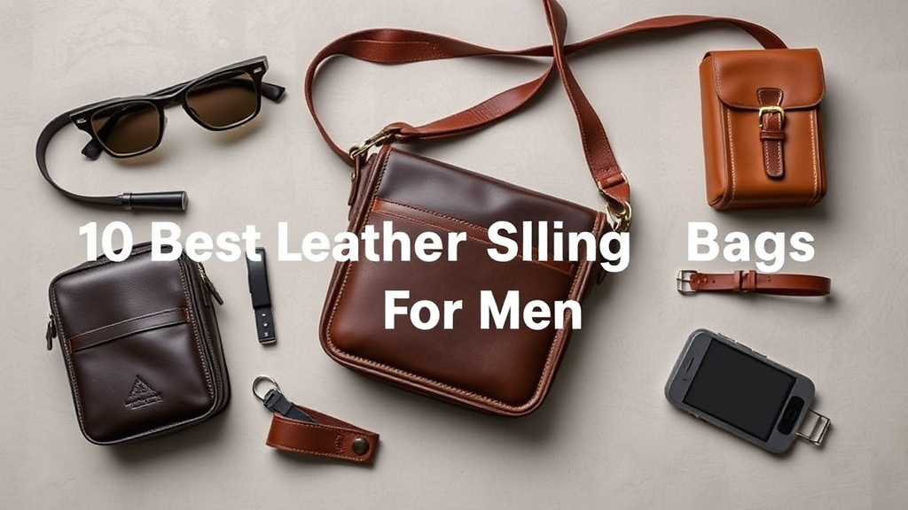 10 Best Leather Sling Bag For Men [2026]