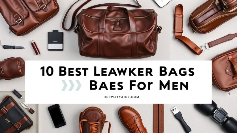 10 Best Leather Weekend Bags For Men [2026]