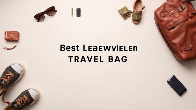 10 Best Leather Weekend Travel Bag [2026]