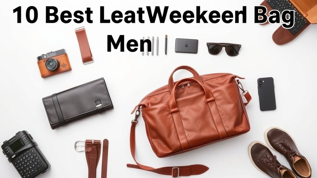 10 Best Leather Weekender Bag Men [2026]