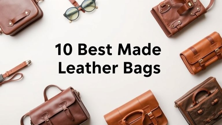 10 Best Made Leather Bags [2026]