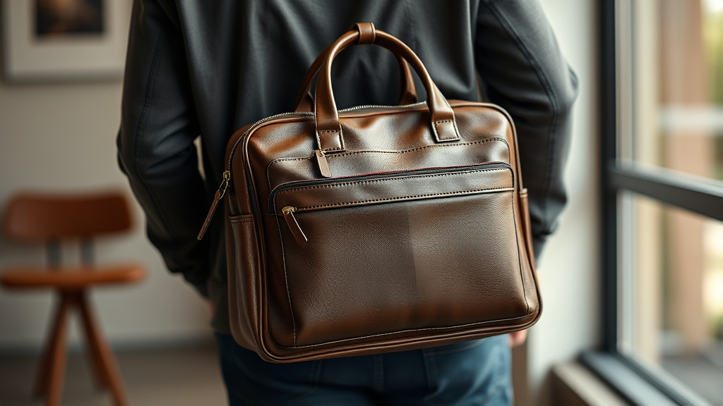 10 Best Men'S Leather Computer Bag [2026]
