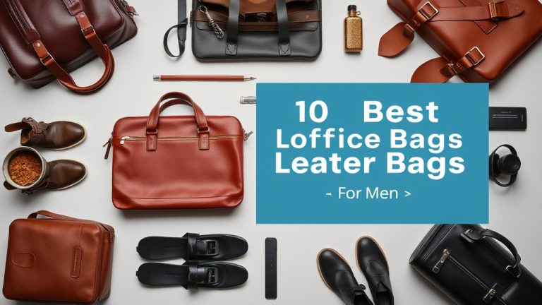 10 Best Office Leather Bags For Men [2026]