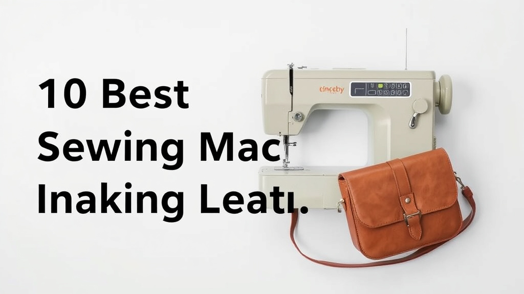 10 Best Sewing Machine For Making Leather Bags [2026]