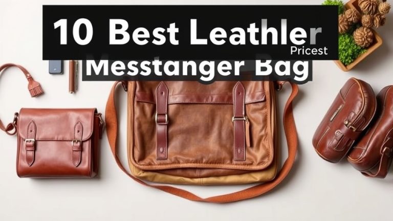 10 Best Vintage Leather Messenger Bag [2026]