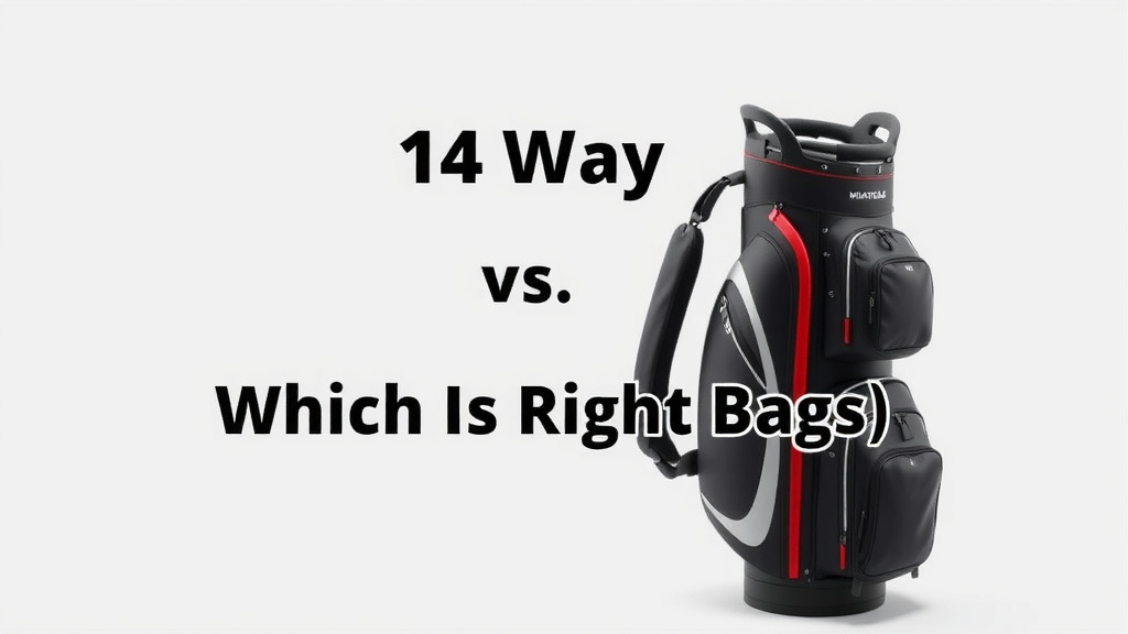 6 Way vs 14 Way Golf Bag: Which Is Right For You