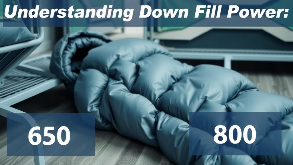 Understanding Down Fill Power: 650 vs. 800