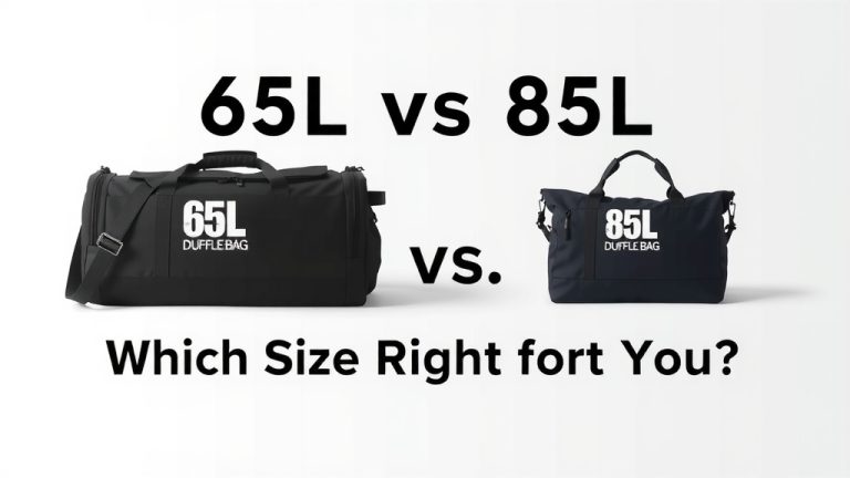 65L vs 85L Duffle Bag: Which Size Is Right for You