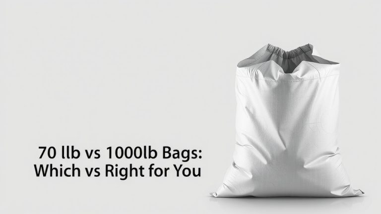 70 lb vs 100 lb Bags: Which is Right for You