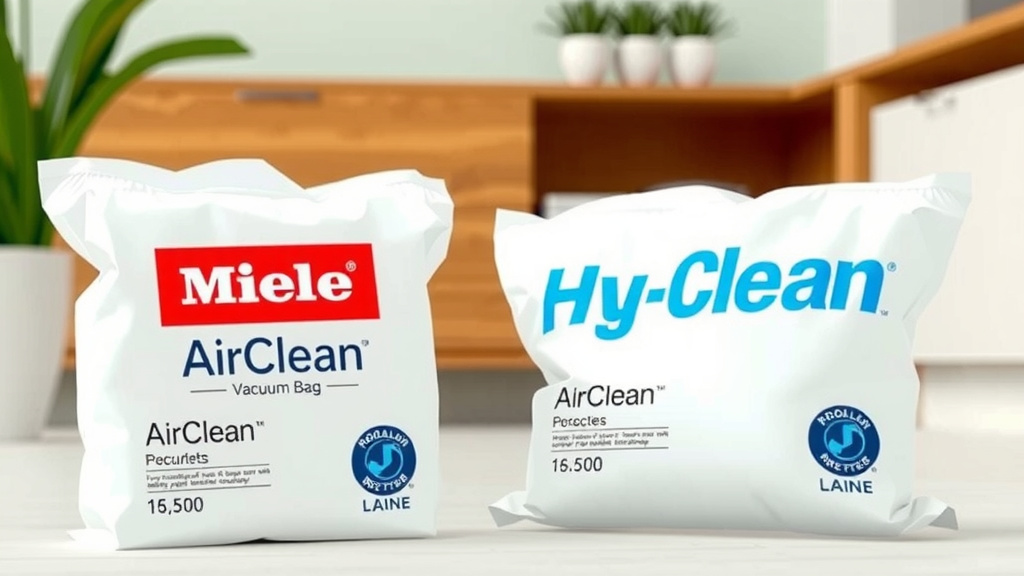 Comparing Miele AirClean and HyClean Vacuum Bags