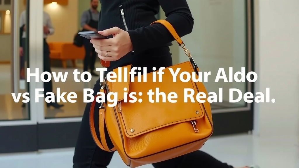 How to Tell If Your Aldo Bag is the Real Deal