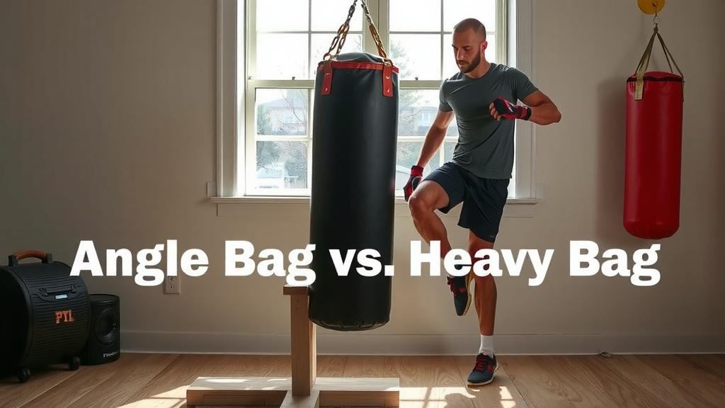 Choosing Your Striking Partner: Angle Bag vs. Heavy Bag