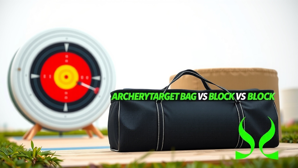 Archery Target Bag vs Block Which Is Best
