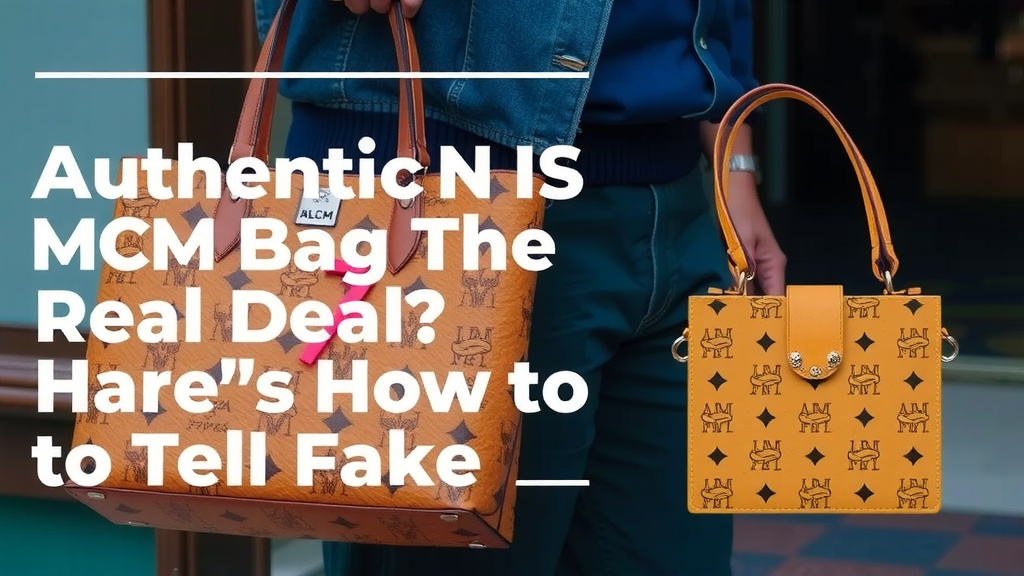 Is Your MCM Bag the Real Deal? Here’s How to Tell