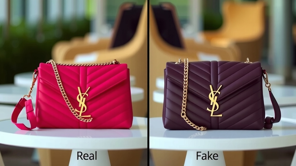Navigating the Nuances: Real vs. Replica YSL Handbags