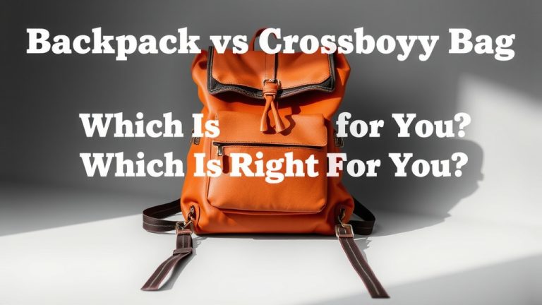Backpack vs Crossbody Bag Which Is Right for You