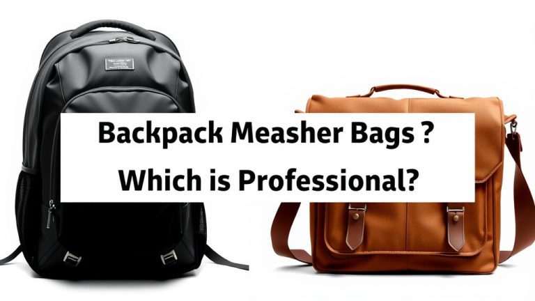 Backpack vs Messenger Bag: Which is Professional