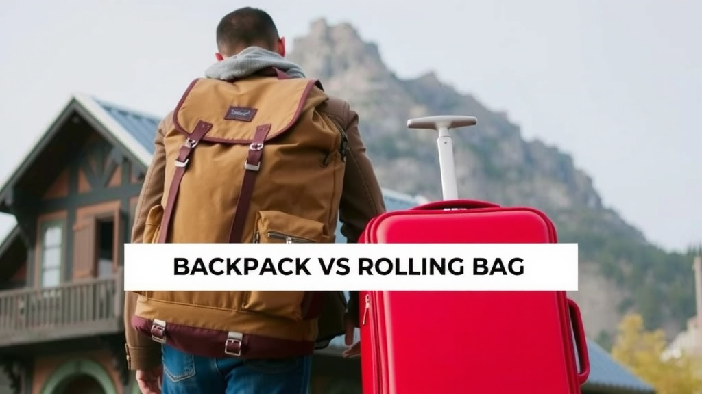 Backpack vs Rolling Bag: Which Travel Choice Is Best