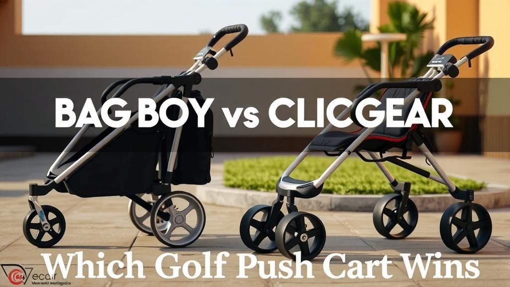 Comparing Bag Boy and Clicgear Golf Push Carts