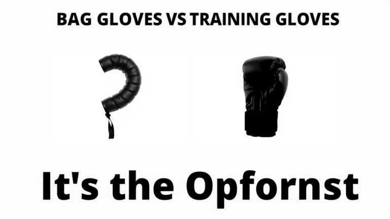 Bag Gloves vs Training Gloves: What's the Difference