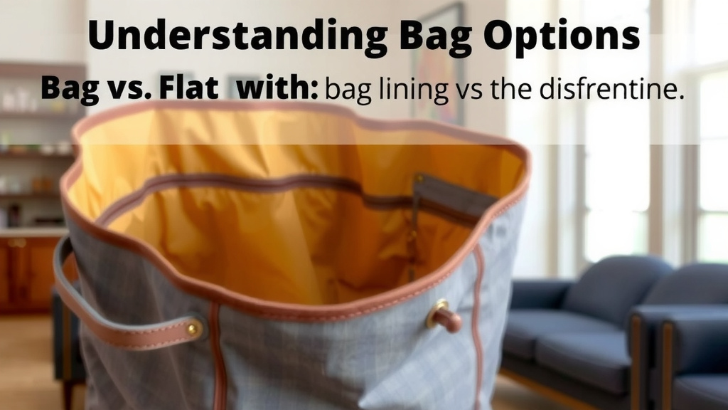 Understanding Your Lining Options: Bag vs. Flat