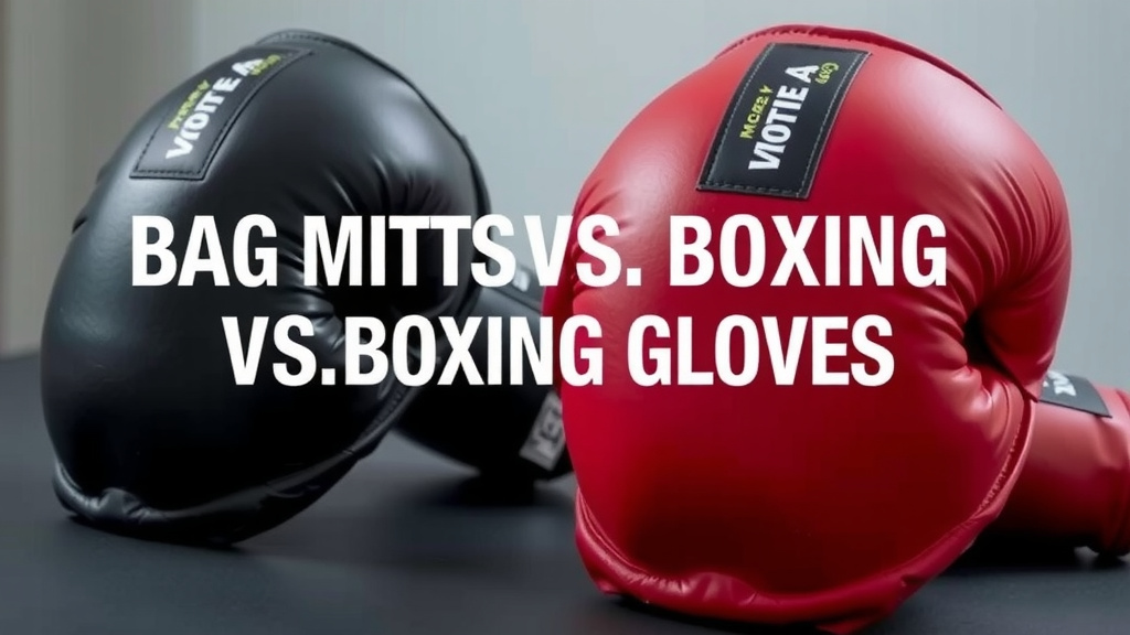 Understanding the Differences: Bag Mitts vs. Boxing Gloves