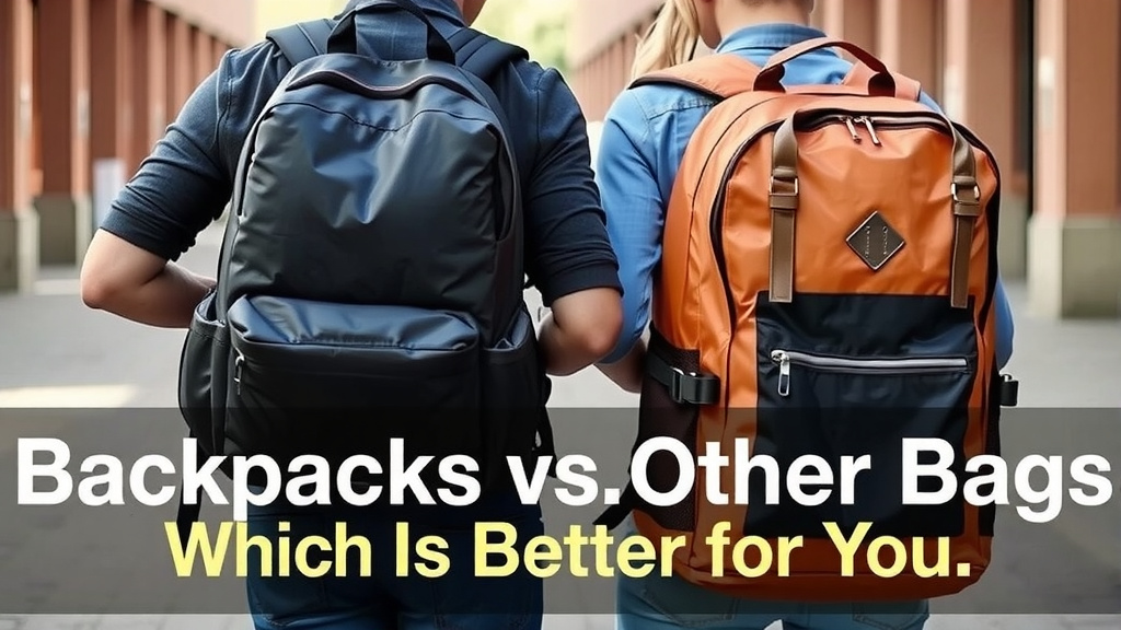 Backpacks vs. Other Bags: What's Your Carrying Style?