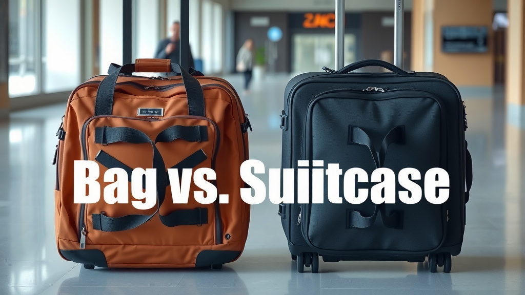 Choosing Your Travel Companion: Bag or Suitcase?