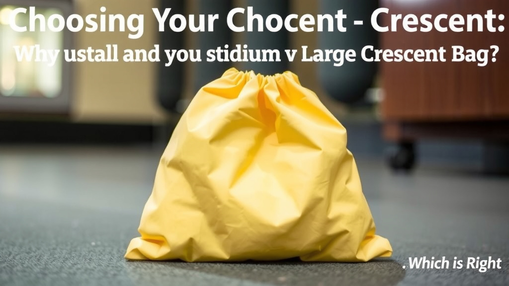 Choosing Your Baggu Crescent: Medium vs. Large