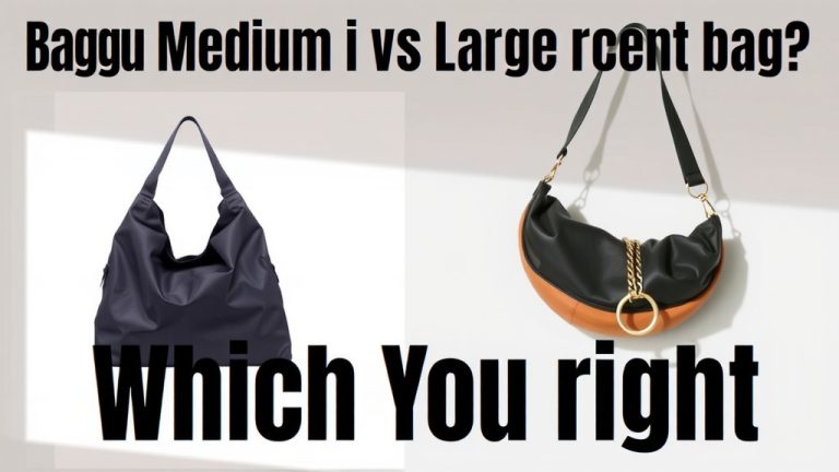Baggu Medium vs Large Crescent Bag: Which Is Right