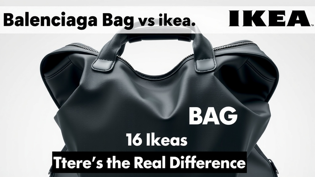 Balenciaga Bag vs IKEA: What's the Real Difference