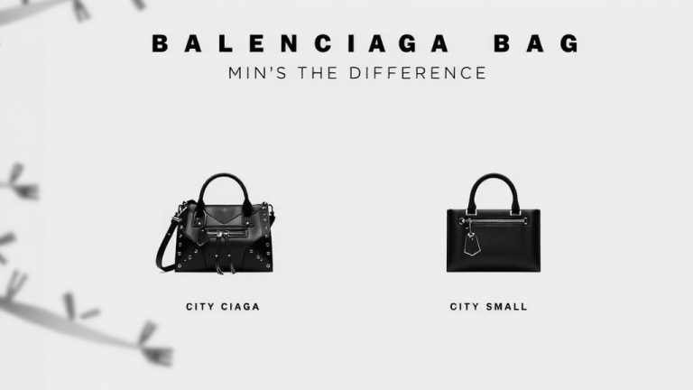 Balenciaga City Mini vs Small Bag: What's the Difference