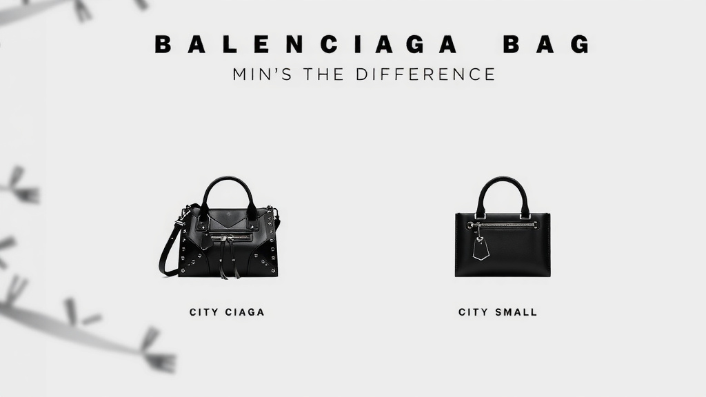 Balenciaga City Mini vs Small Bag: What's the Difference