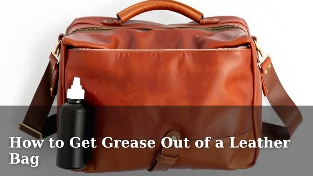 How to Get Grease Out of a Leather Bag