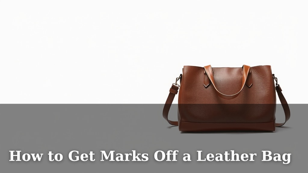 How to Get Marks Off a Leather Bag