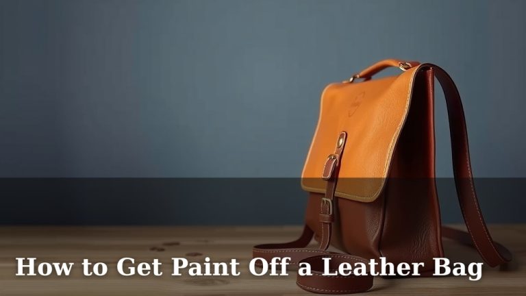 How to Get Paint Off a Leather Bag