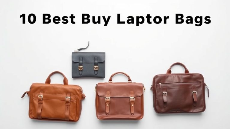 10 Best Buy Leather Laptop Bags [2026]