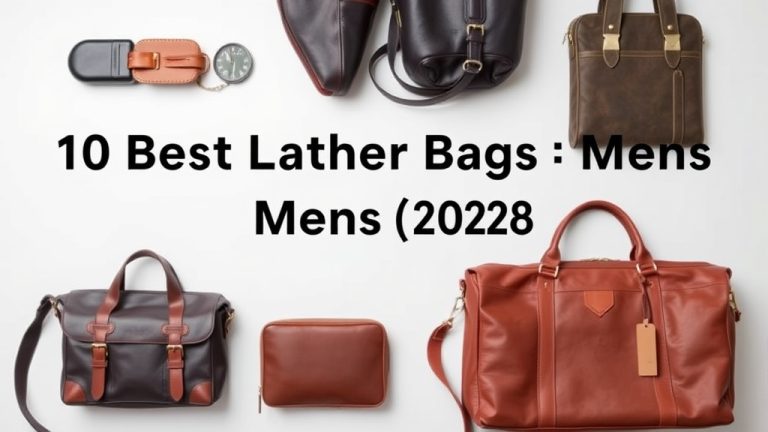10 Best Leather Bags Mens [2026]