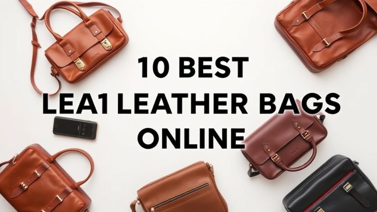10 Best Leather Bags Online [2026]
