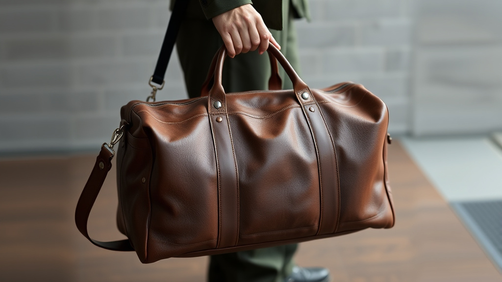 10 Best Leather Duffel Bag Mens [2026]