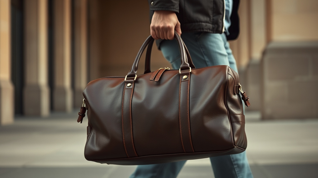 10 Best Leather Duffle Bag Men [2026]