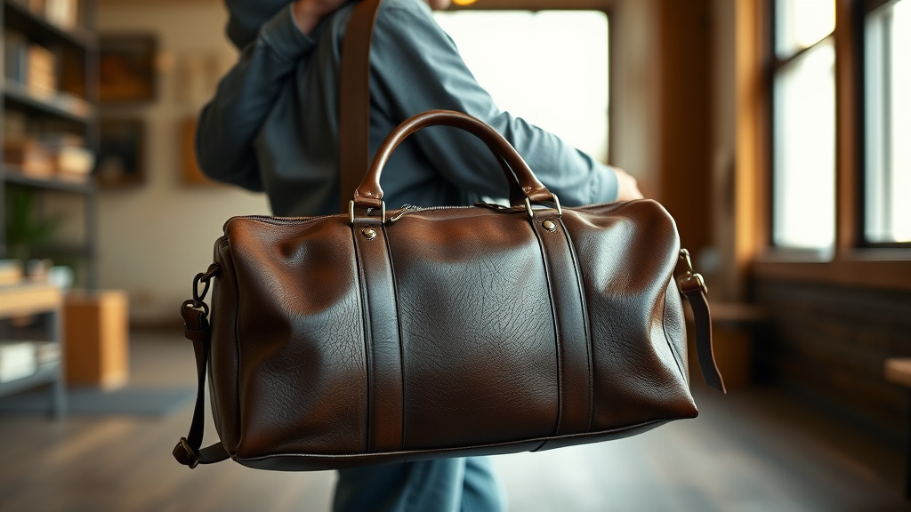 10 Best Leather Duffle Bag Mens [2026]