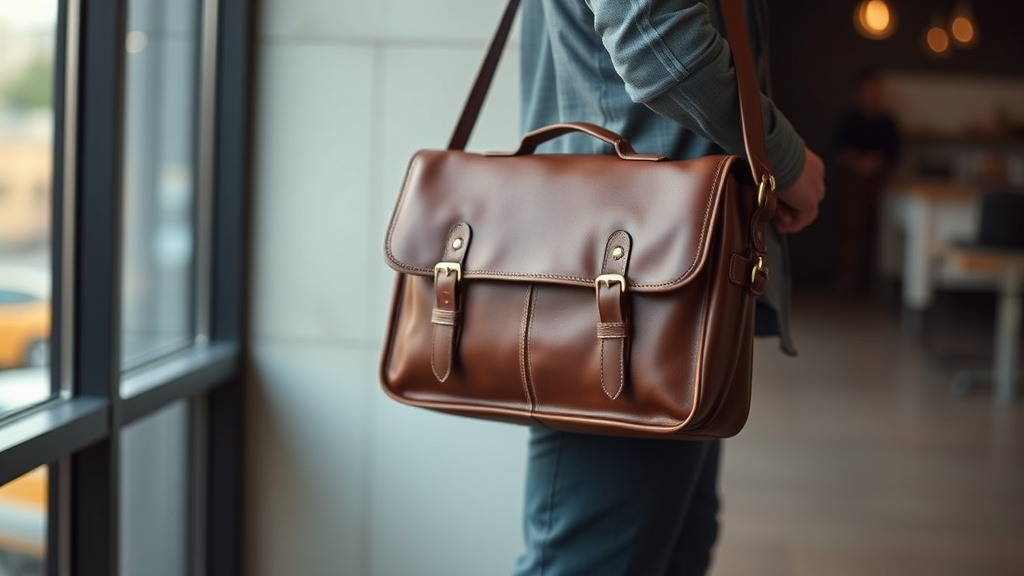10 Best Leather Messenger Laptop Bag [2026]