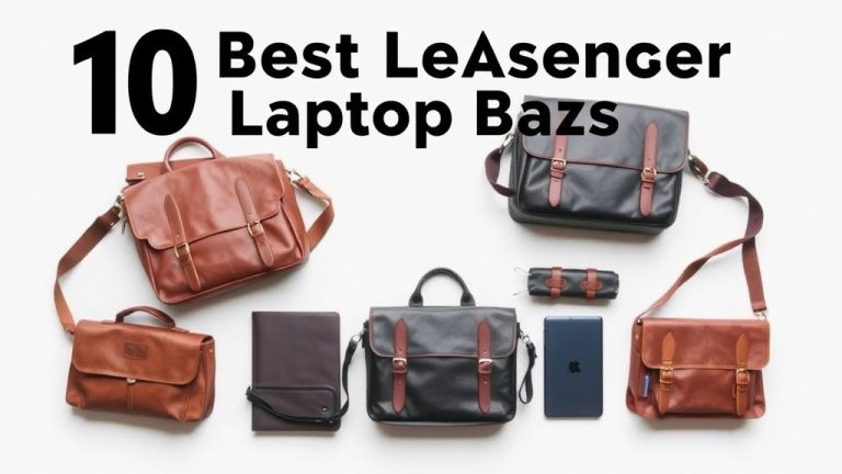 10 Best Leather Messenger Laptop Bags [2026]